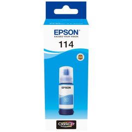 Bouteille d'encre d'origine C13T07B240 / 114 Epson - cyan