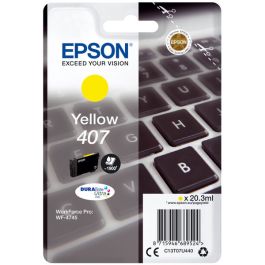 Cartouche d'origine C13T07U440 / 407 Epson - jaune