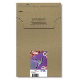 Cartouches d'origine C13T08074510 / T0807 Epson - multipack 6 couleurs : noire, cyan, magenta, jaune