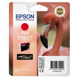 Cartouche d'origine C13T08774010 / T0877 Epson - rouge