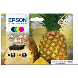 Cartouches d'origine C13T10G64010 / 604 Epson - multipack 4 couleurs : noire, cyan, magenta, jaune