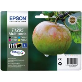 Cartouches d'origine C13T12954010 / T1295 Epson - multipack 4 couleurs : noire, cyan, magenta, jaune