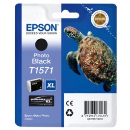 Cartouche d'origine C13T15714010 / T1571 Epson - noire