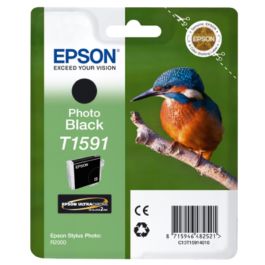 Cartouche d'origine C13T15914010 / T1591 Epson - noire