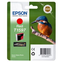 Cartouche d'origine C13T15974010 / T1597 Epson - rouge