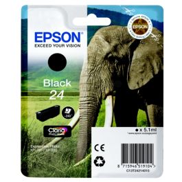 Cartouche d'origine C13T24214012 / 24 Epson - noire
