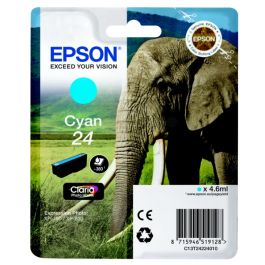 Cartouche d'origine C13T24224022 / 24 Epson - cyan