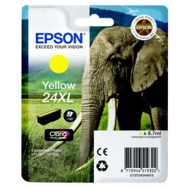 Cartouche d'origine C13T24344010 / 24XL Epson - jaune