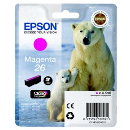 Cartouche d'origine C13T26134010 / 26 Epson - magenta