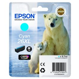 Cartouche d'origine C13T26324022 / 26XL Epson - cyan