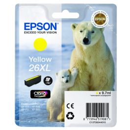 Cartouche d'origine C13T26344022 / 26XL Epson - jaune