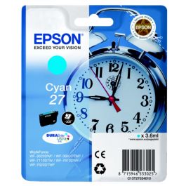 Cartouche d'origine C13T27024022 / 27 Epson - cyan