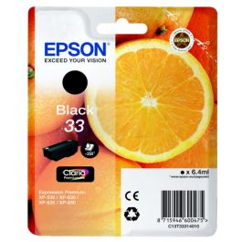 Cartouche d'origine C13T33314012 / 33 Epson - noire