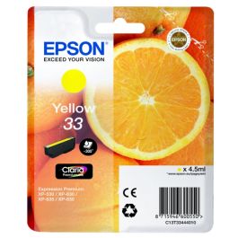 Cartouche d'origine C13T33444022 / 33 Epson - jaune