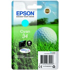 Cartouche d'origine C13T34624010 / 34 Epson - cyan