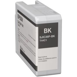 Cartouche d'origine C13T44C140 / SJIC-36-P-K Epson - noire