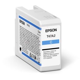 Cartouche d'origine C13T47A200 / T47A2 Epson - cyan