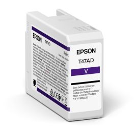 Cartouche d'origine C13T47AD00 / T47AD Epson - violette