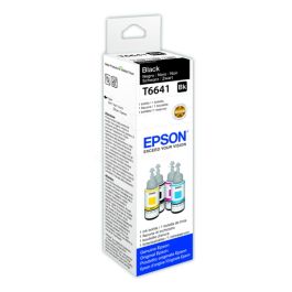 Bouteille d'encre d'origine C13T66414A / T6641 Epson - noire