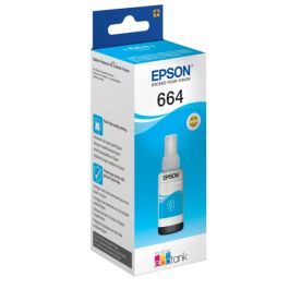 Bouteille d'encre d'origine C13T664240 / 664 Epson - cyan