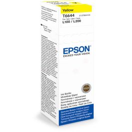 Bouteille d'encre d'origine C13T66444A / T6644 Epson - jaune