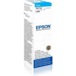 Bouteille d'encre d'origine C13T67324A / T6732 Epson - cyan
