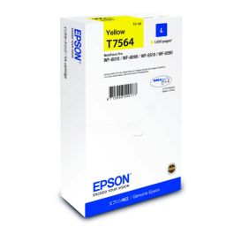 Cartouche d'origine C13T756440 / T7564 Epson - jaune