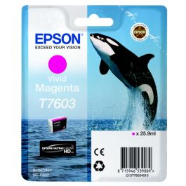 Cartouche d'origine C13T76034010 / T7603 Epson - magenta