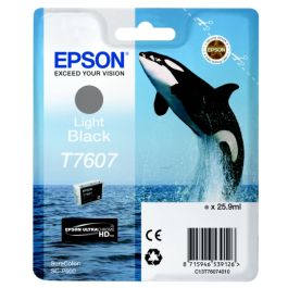 Cartouche d'origine C13T76074010 / T7607 Epson - grise