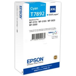 Cartouche d'origine C13T789240 / T7892 XXL Epson - cyan