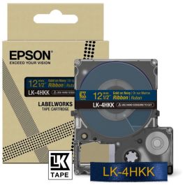 Ruban d'origine C53S654002 / LK-4HKK Epson - bleu, or