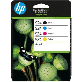 Cartouches d'origine 6C3Z1NE / 924 HP - multipack 4 couleurs : noire, cyan, magenta, jaune