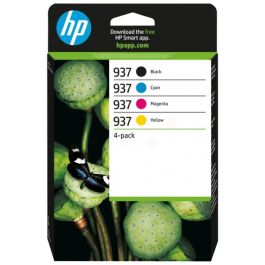 Cartouches d'origine 6C400NE / 937 HP - multipack 4 couleurs : noire, cyan, magenta, jaune