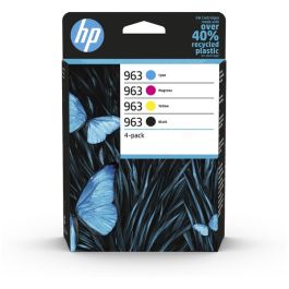 Cartouches d'origine 6ZC70AE / 963 HP - multipack 4 couleurs : noire, cyan, magenta, jaune