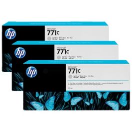 Cartouche d'origine B6Y38A / 771C HP - gris photo - pack de 3