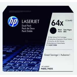 Toner d'origine CC364XD / 64XD HP - noir - pack de 2