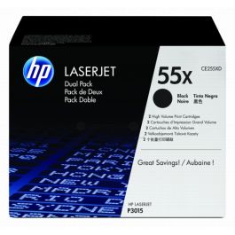 Toner d'origine CE255XD / 55X HP - noir