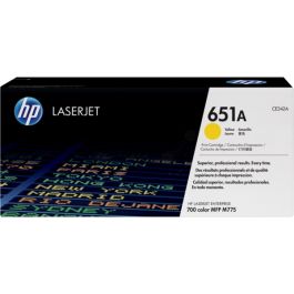Toner d'origine CE342A / 651A HP - jaune