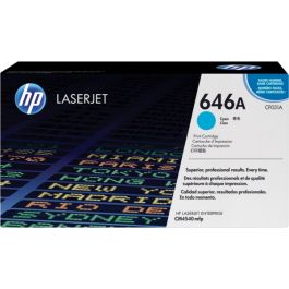 Toner d'origine CF031A / 646A HP - cyan