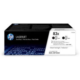 Toner d'origine CF283XD / 83X HP - noir - pack de 2