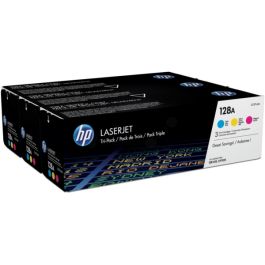 Toners d'origine CF371AM / 128A HP - multipack 3 couleurs : cyan, magenta, jaune