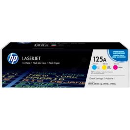 Toners d'origine CF373AM / 125A HP - multipack 3 couleurs : cyan, magenta, jaune