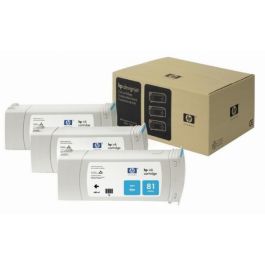 Cartouche d'origine C5067A / 81 HP - cyan - pack de 3