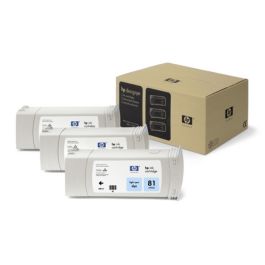 Cartouche d'origine C5070A / 81 HP - cyan photo - pack de 3