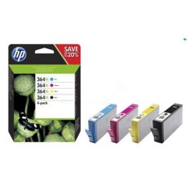 Cartouches d'origine N9J74AE / 364XL HP - multipack 4 couleurs : noire, cyan, magenta, jaune