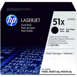 Toner d'origine Q7551XD / 51XD HP - noir