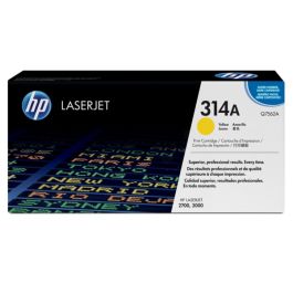 Toner d'origine Q7562A / 314A HP - jaune