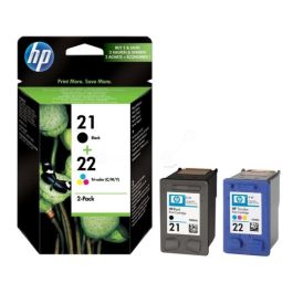 Cartouches d'origine SD367AE#241 / 21+22 HP - multipack 2 couleurs : noire, multicouleur