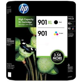 Cartouches d'origine SD519AE / 901XL+901 HP - multipack 2 couleurs : noire, multicouleur