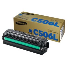 Toner d'origine SU038A / CLT-C506L HP - cyan